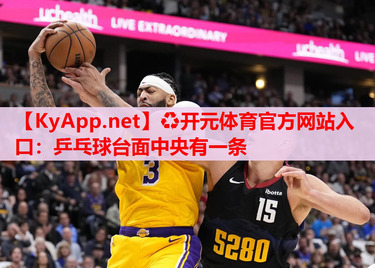 乒乓球台面中央有一条 乒乓球台面中央有一条