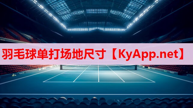 羽毛球单打场地尺寸